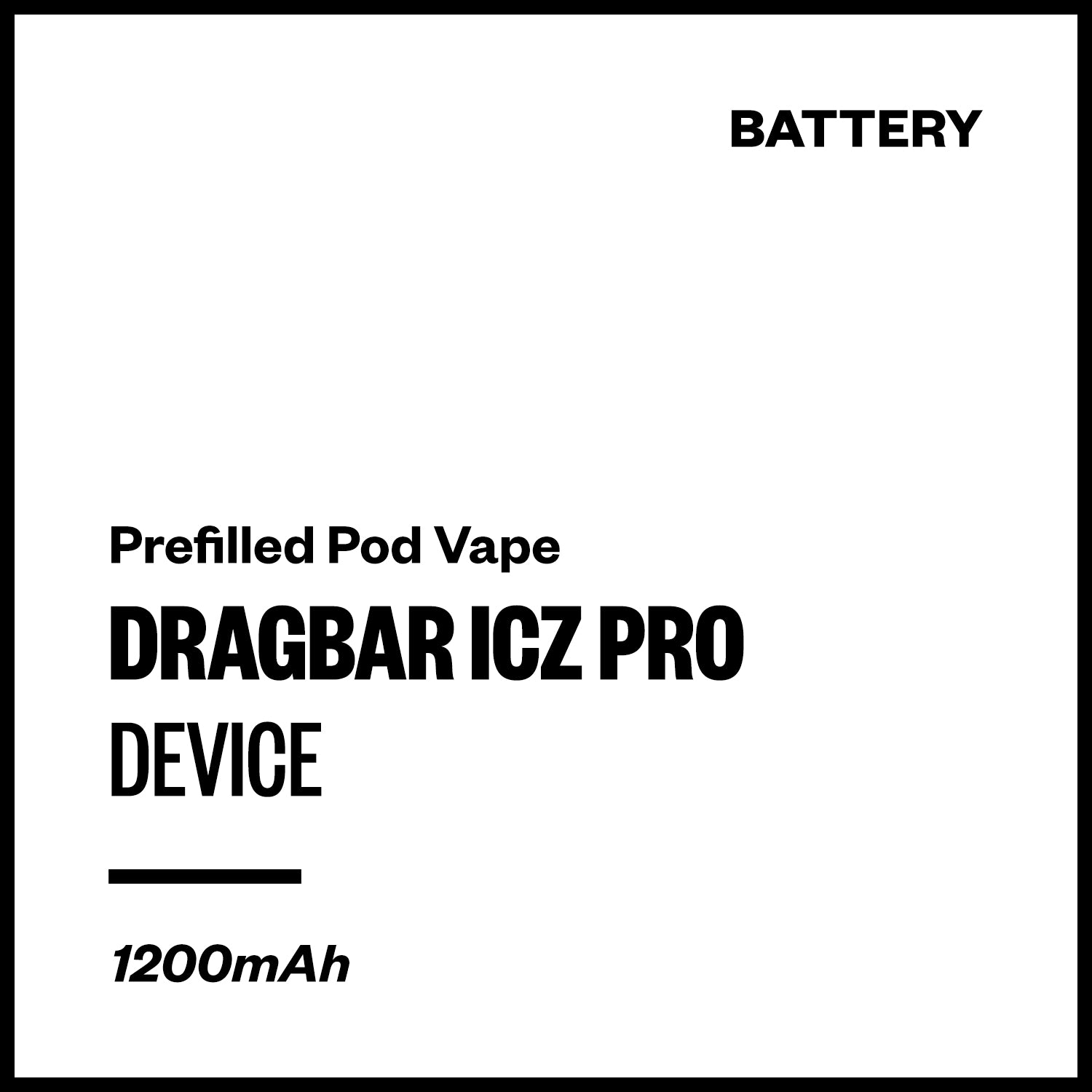 dragbar-icz-pro-battery.jpg Dragbar ICZ Pro - Device (Battery Only) - Image 1