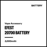 Efest 20700 Battery (3,000mAh)