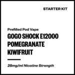 GoGo Shock E12000 - Pomegranate Kiwifruit (Starter Kit)