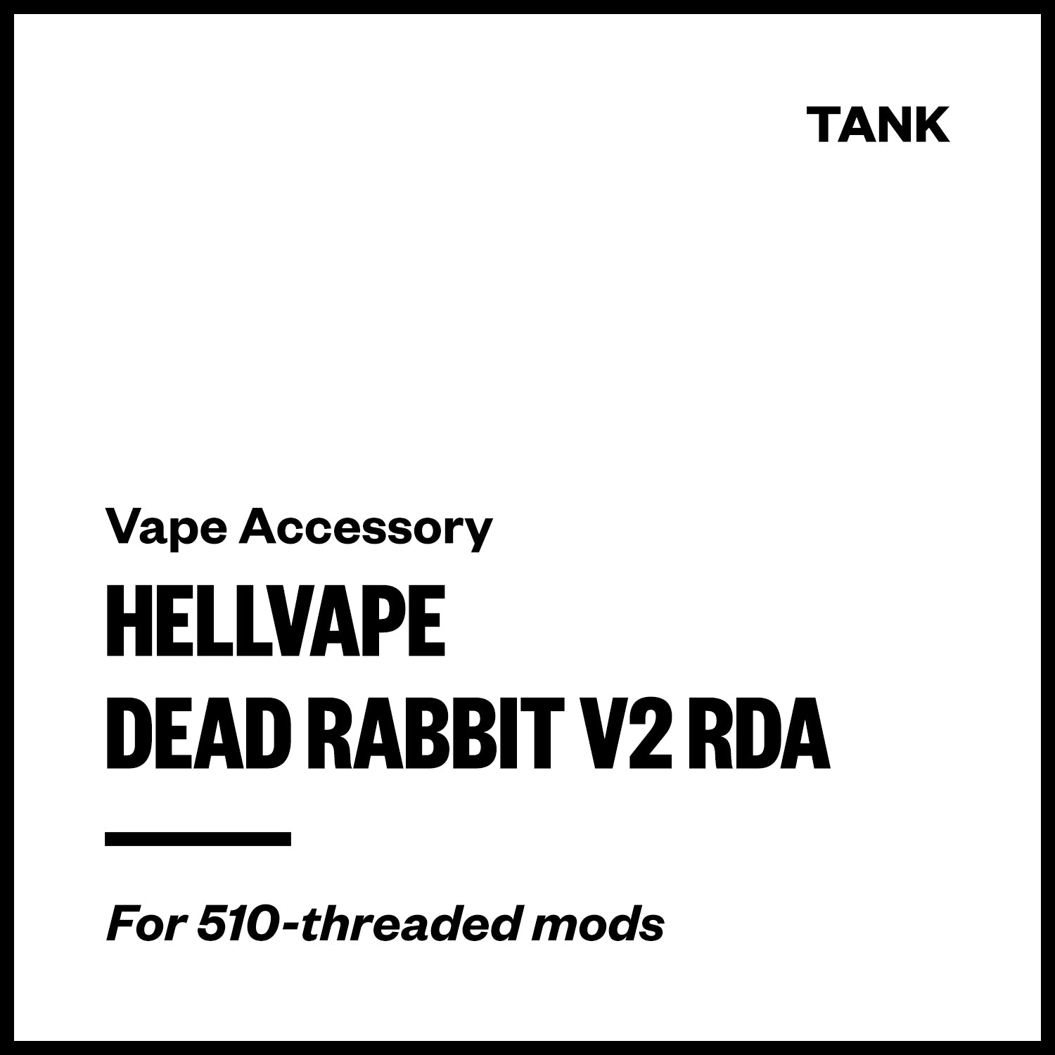 hellvape-dead-rabbit-v2-rda.jpg Hellvape Dead Rabbit V2 RDA - Image 1