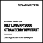 IGET Luna KP13000 - Strawberry Kiwifruit (Replacement Pod)