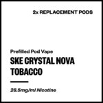SKE Crystal Nova - Tobacco (2x Replacement Pods)
