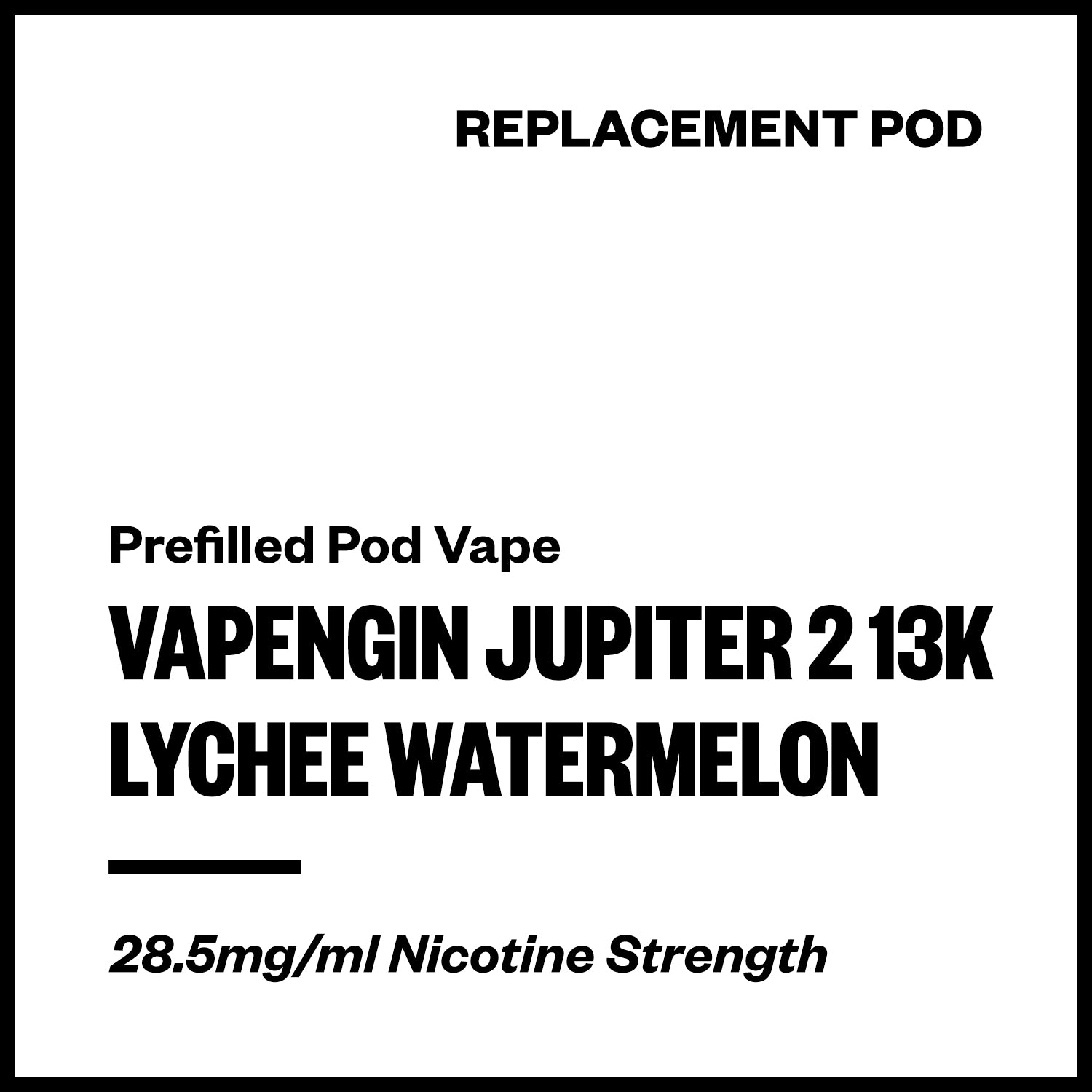 vapengin-jupiter-2-13k-pod-lychee-watermelon.jpg Vapengin Jupiter 2 - Lychee Watermelon (13,000 Puffs Replacement Pod) - Image 1